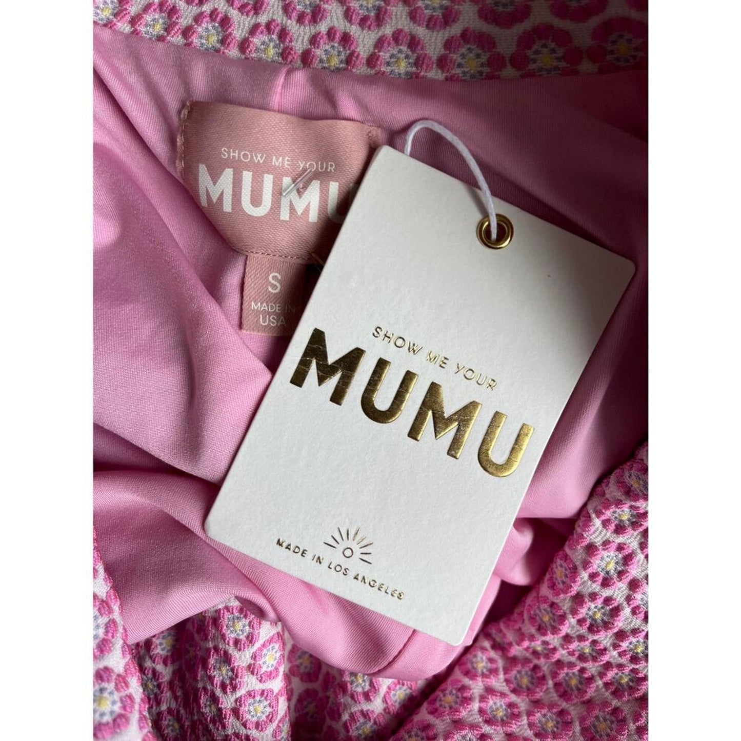 Show Me Your Mumu Waldorf Jacket Pink Size Small