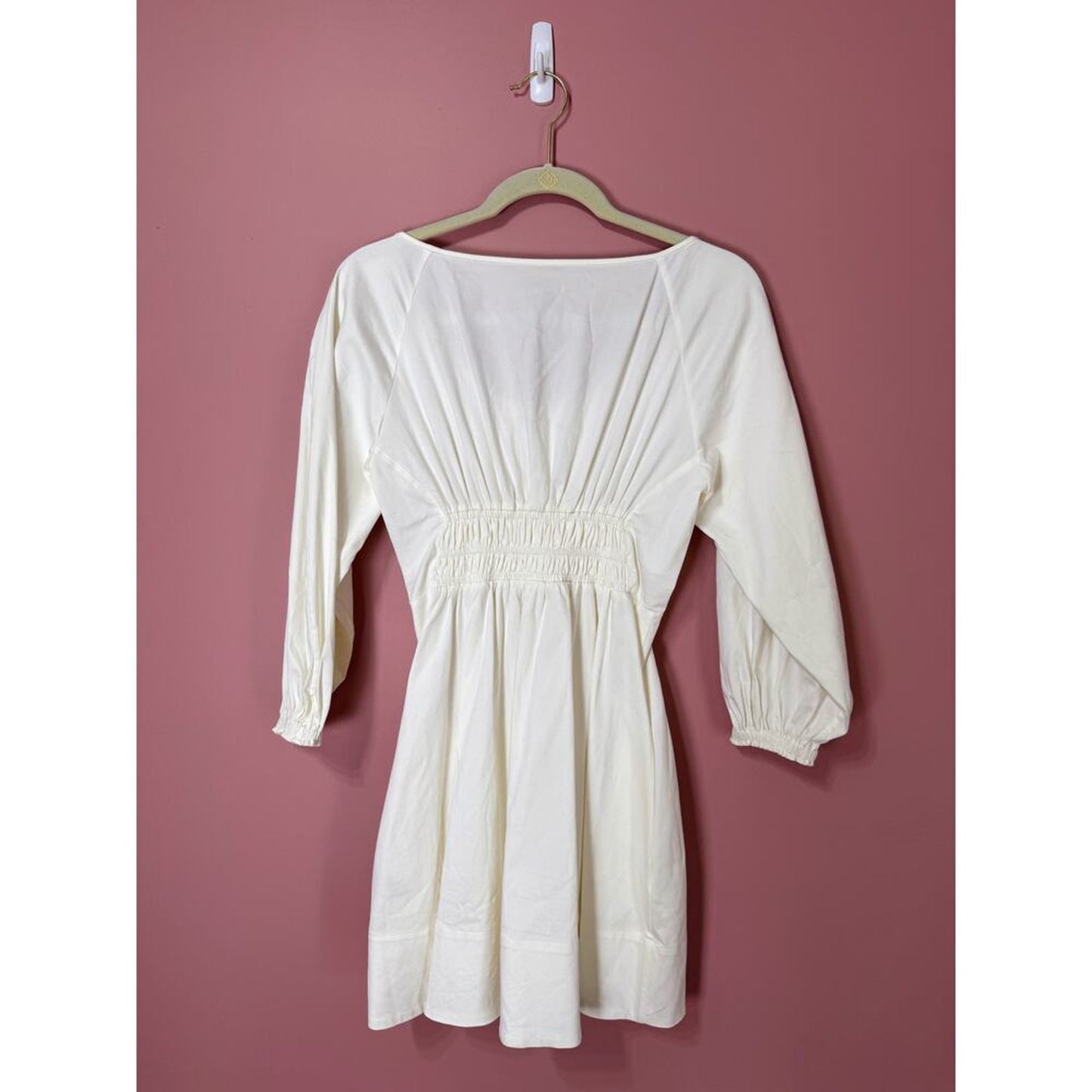 Alexis Sana Cotton-Blend Poplin Mini Dress Size Small