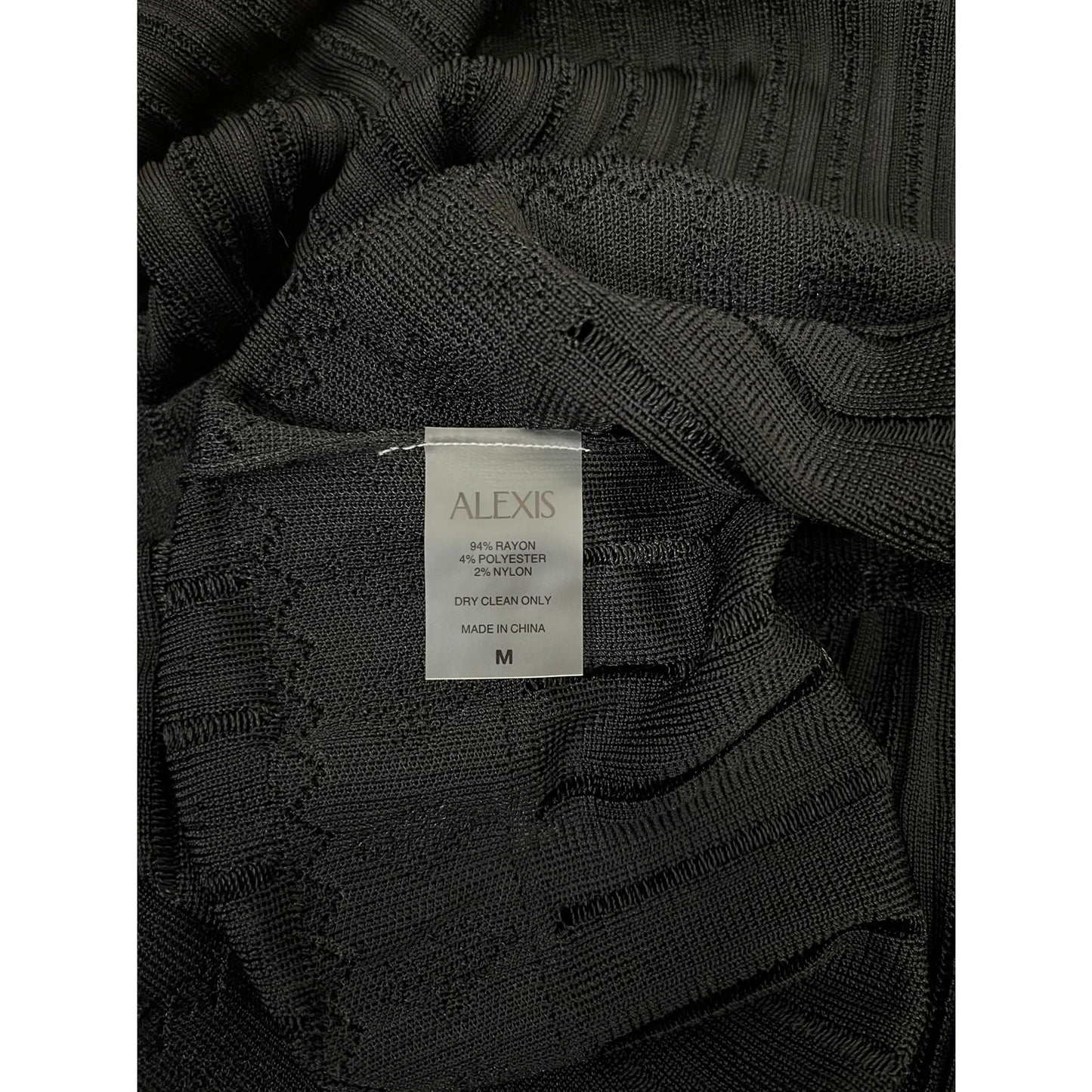 NEW NWT Alexis Elio Dress Black Size Medium
