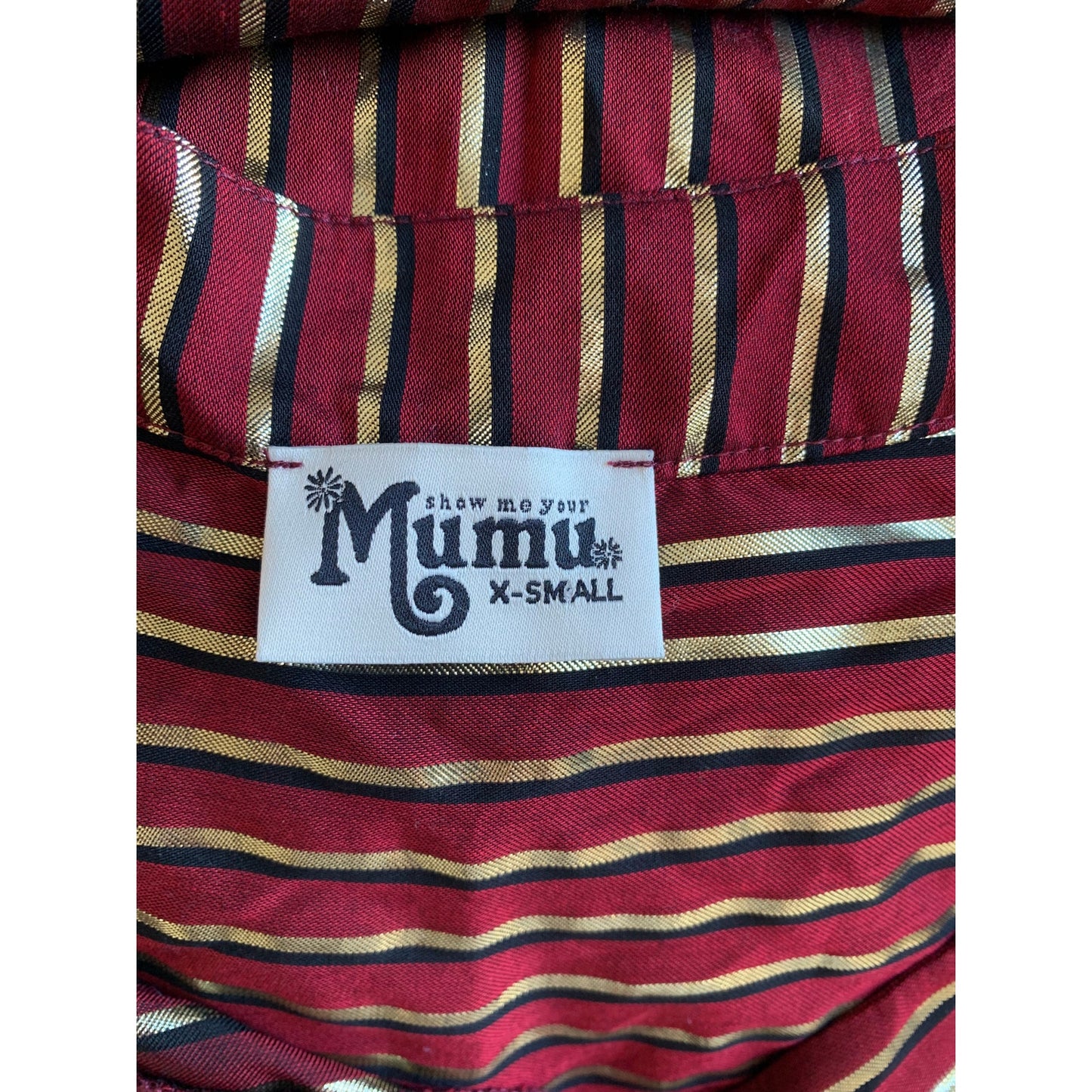 Show Me Your Mumu Maribelle Shirt Dress in Late Night Stripe Size XS Long Sleeve