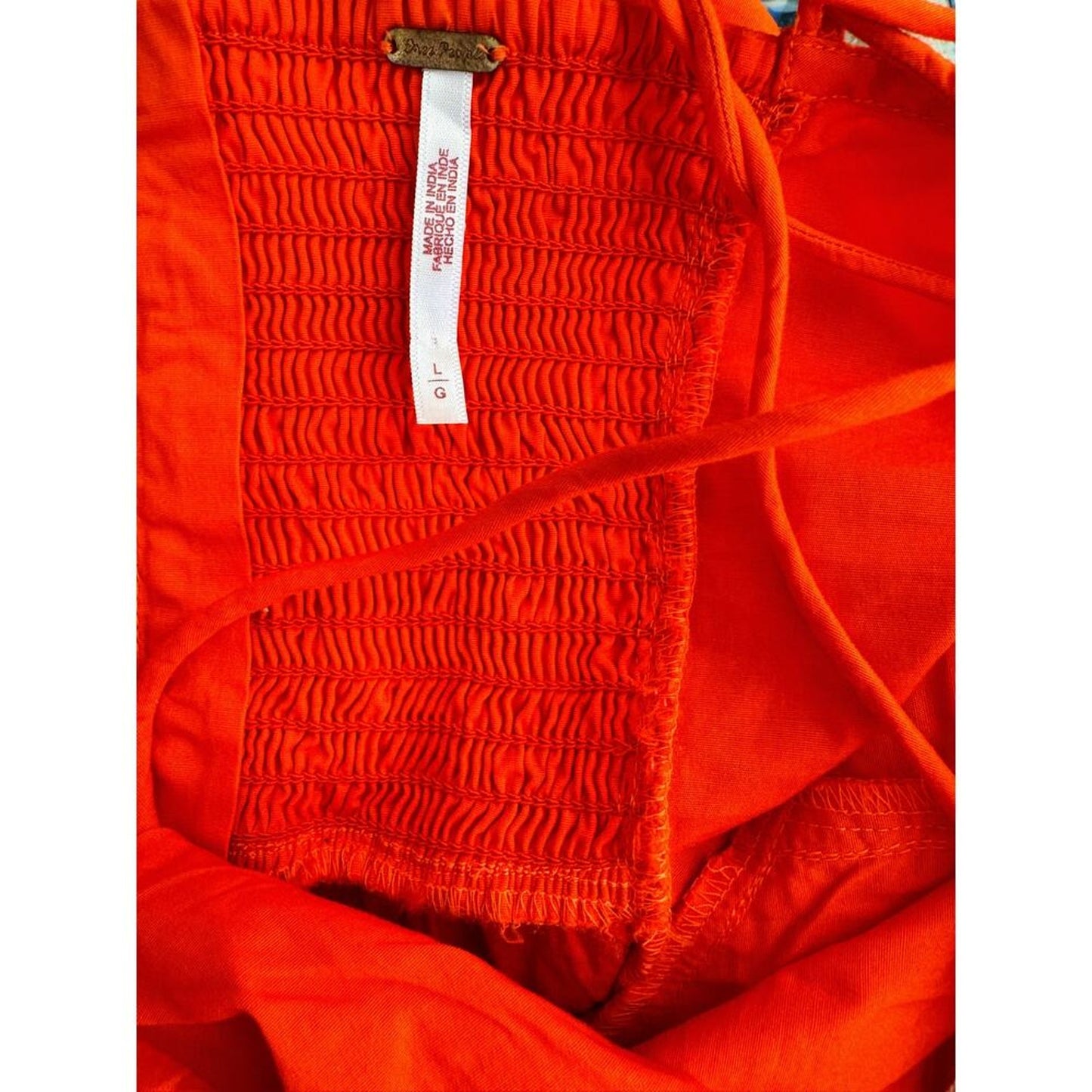Free People Red Maia Midi Dress Size Large