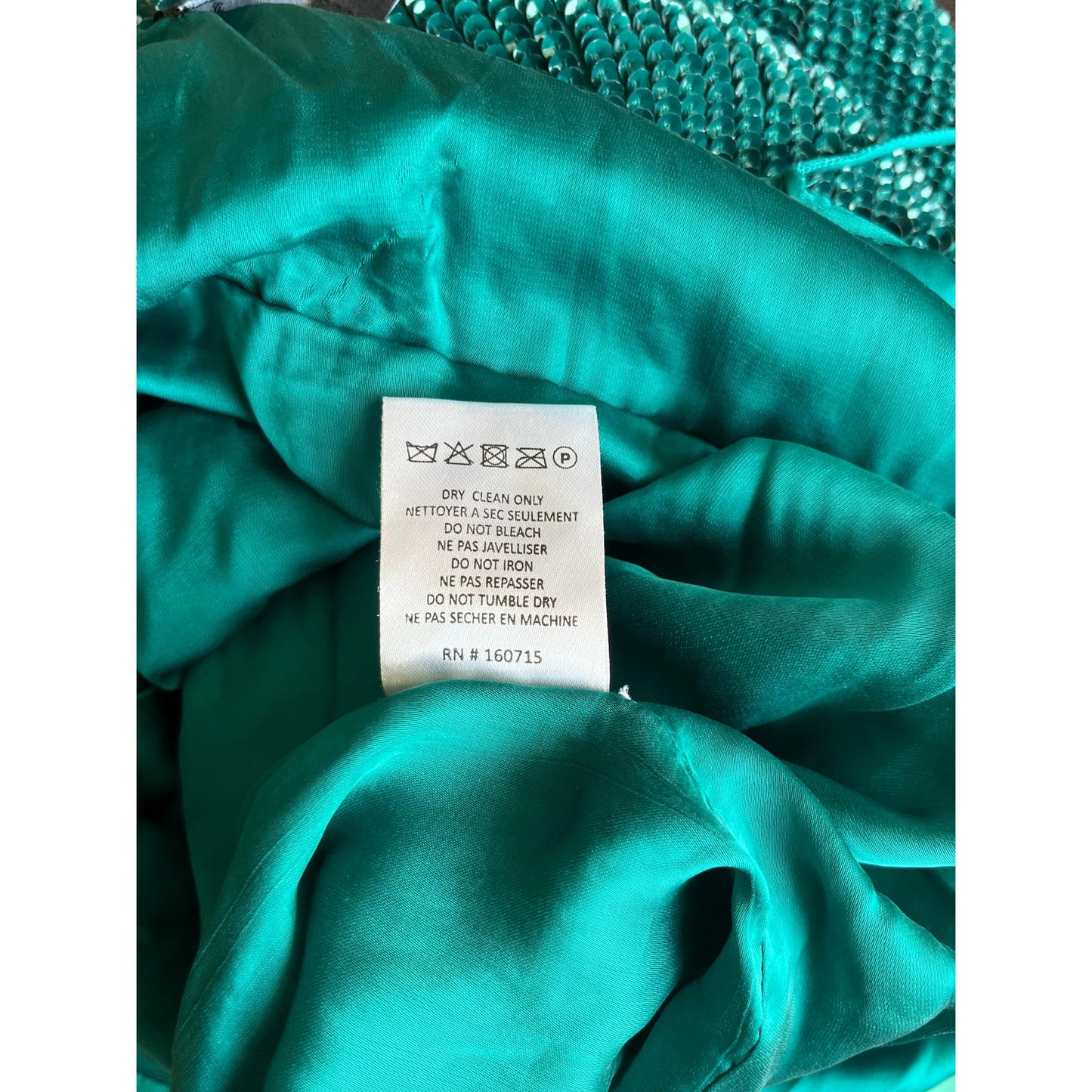 NEW NWT Retrofete Katya Dress Green Size Medium