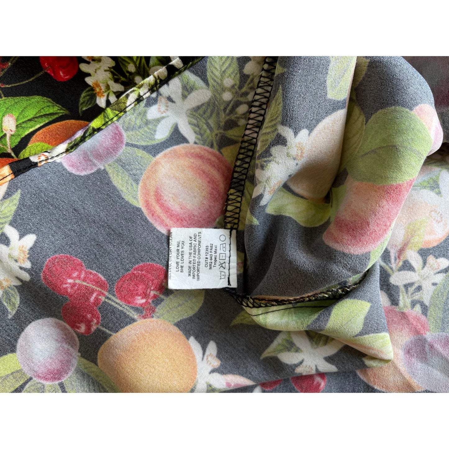 NEW Show Me Your Mumu Tropez One Shoulder Maxi Dress Tropical Sangria Size Large