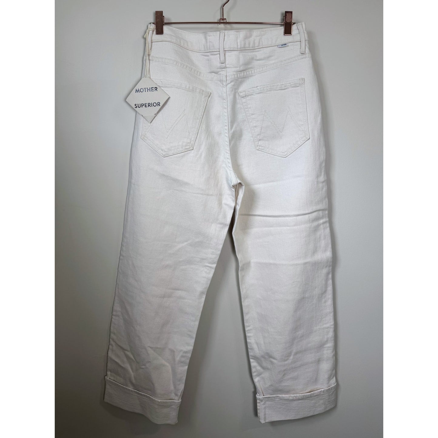 NEW NWT MOTHER Spitfire Ankle Cuff Jean in Act Natural Size 27
