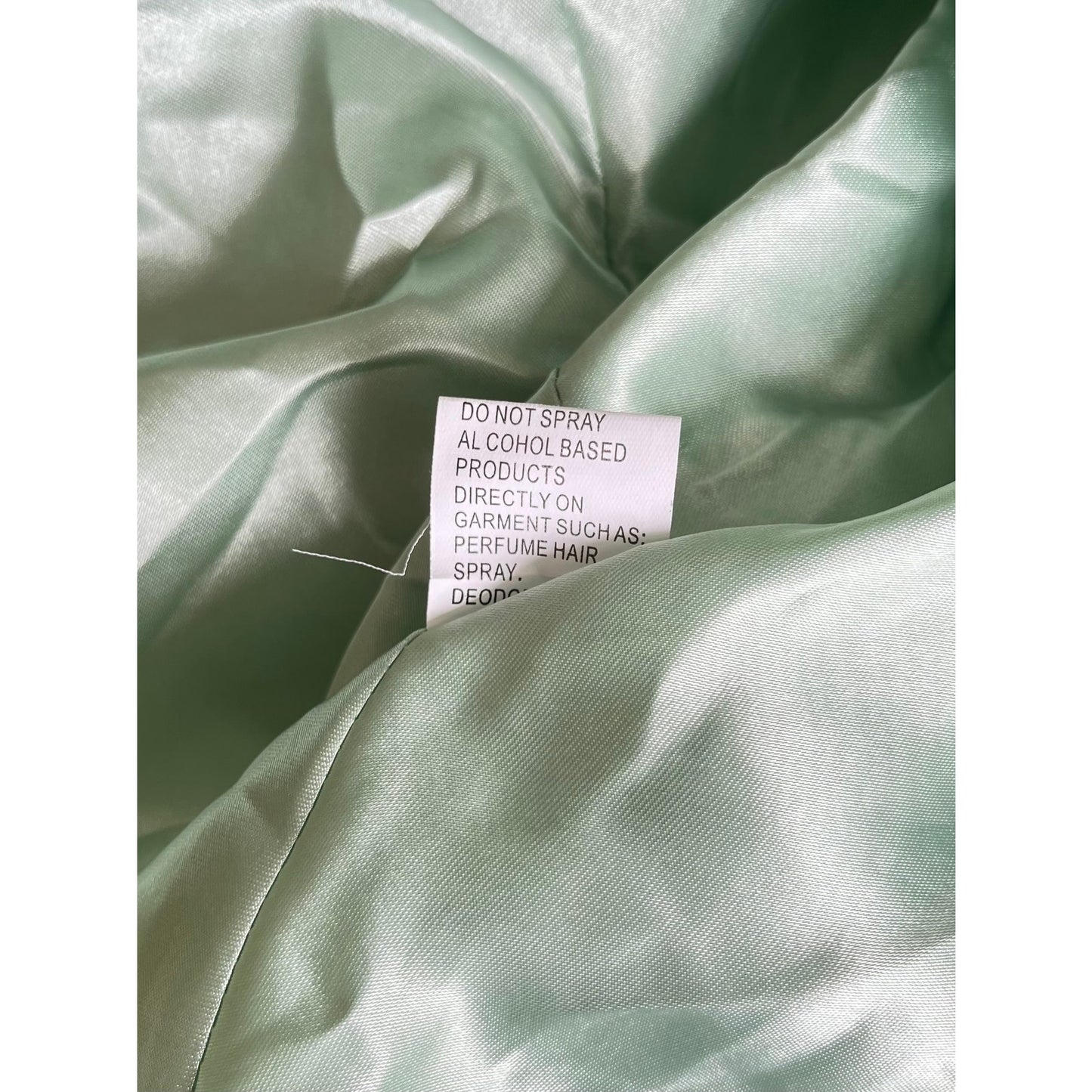 NEW NWT Mac Duggal 68276 Bubble Hem Square Neck Dress Spring Green Size 16