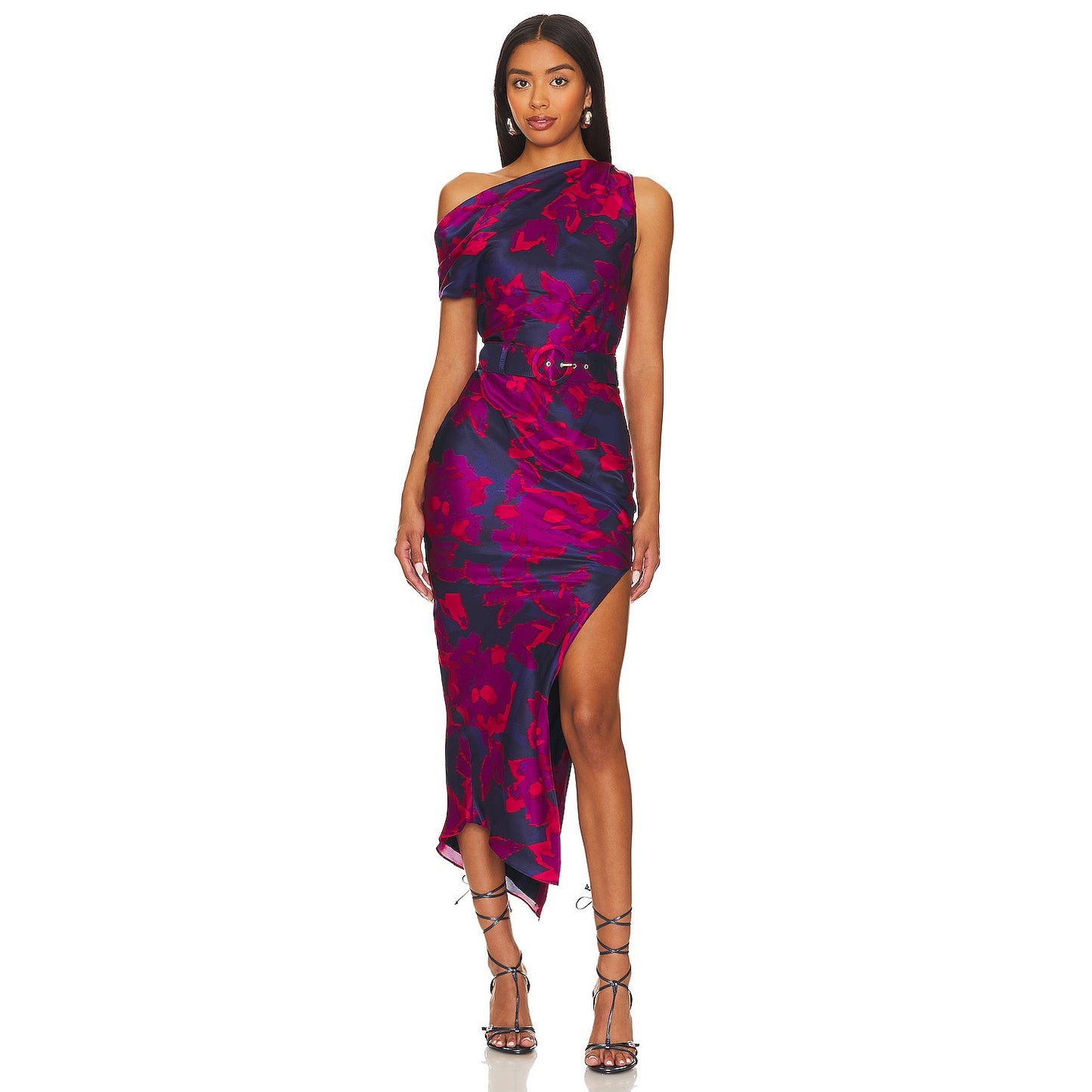 NEW NWT Nicholas Calantha off-Shoulder Midi Dress Size 2
