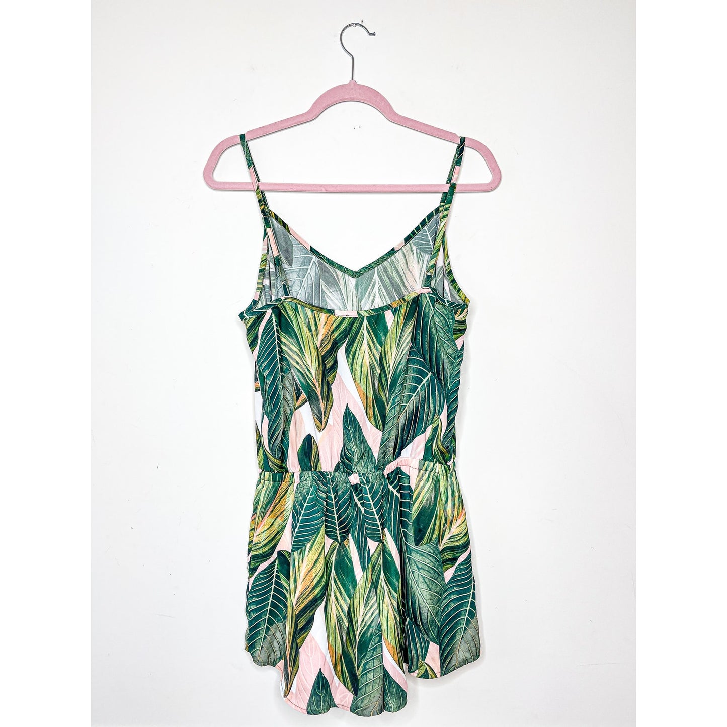 Show Me Your Mumu Rory Romper in Banana Leaf Print Size Large