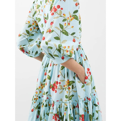 Agua By Agua Bendita Miel Floral Dress Multi Size XS
