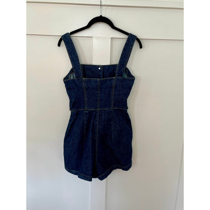 NEW NWT Amanda Uprichard Royston Romper Heritage Wash Size Small
