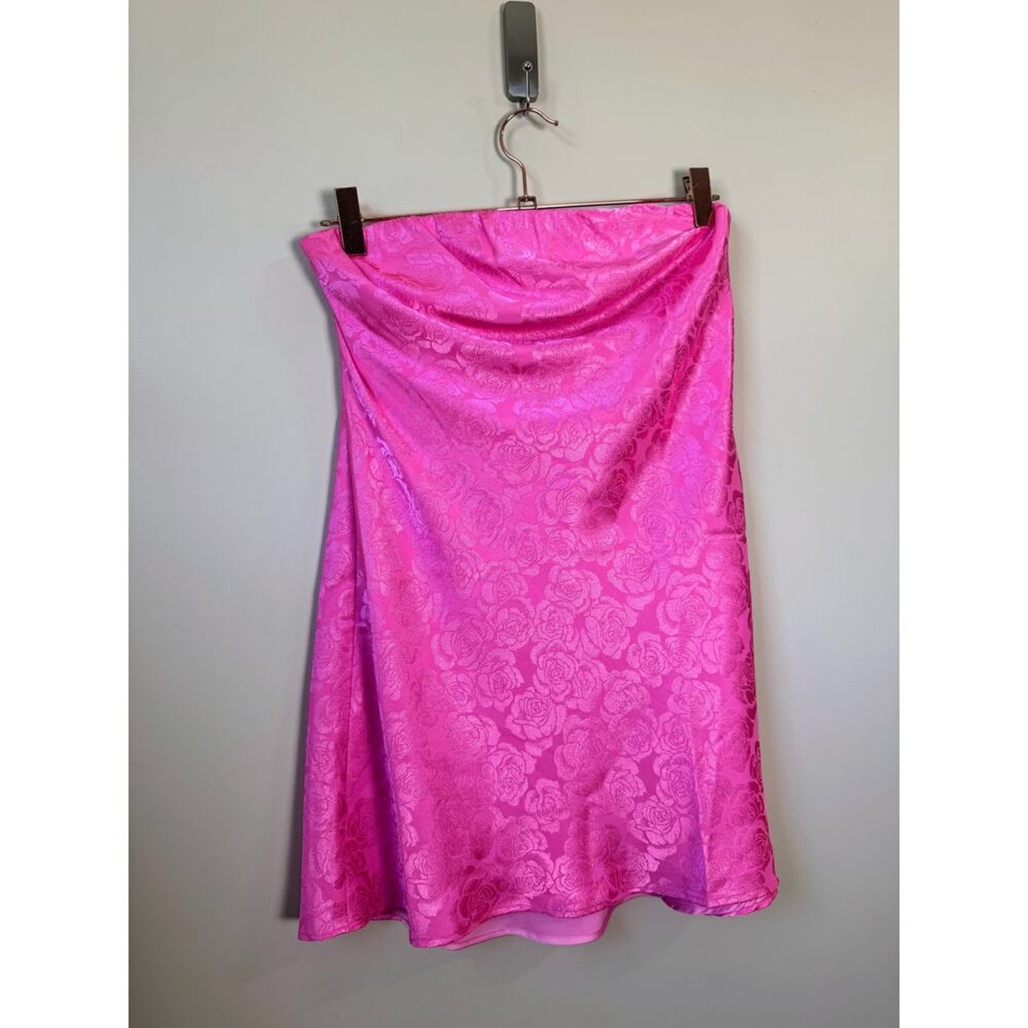 NEW‎ NWT Show Me Your Mumu Taylor Tube Mini Dress Pink Rose Size XS