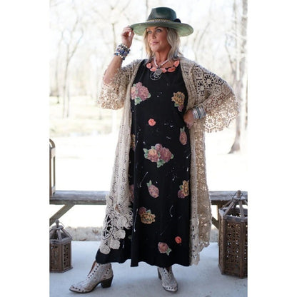 NWT Jaded Gypsy Midnight Walks Dress One Size