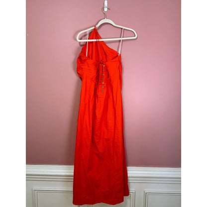 Free‎ People Red Maia Midi Dress Size Large