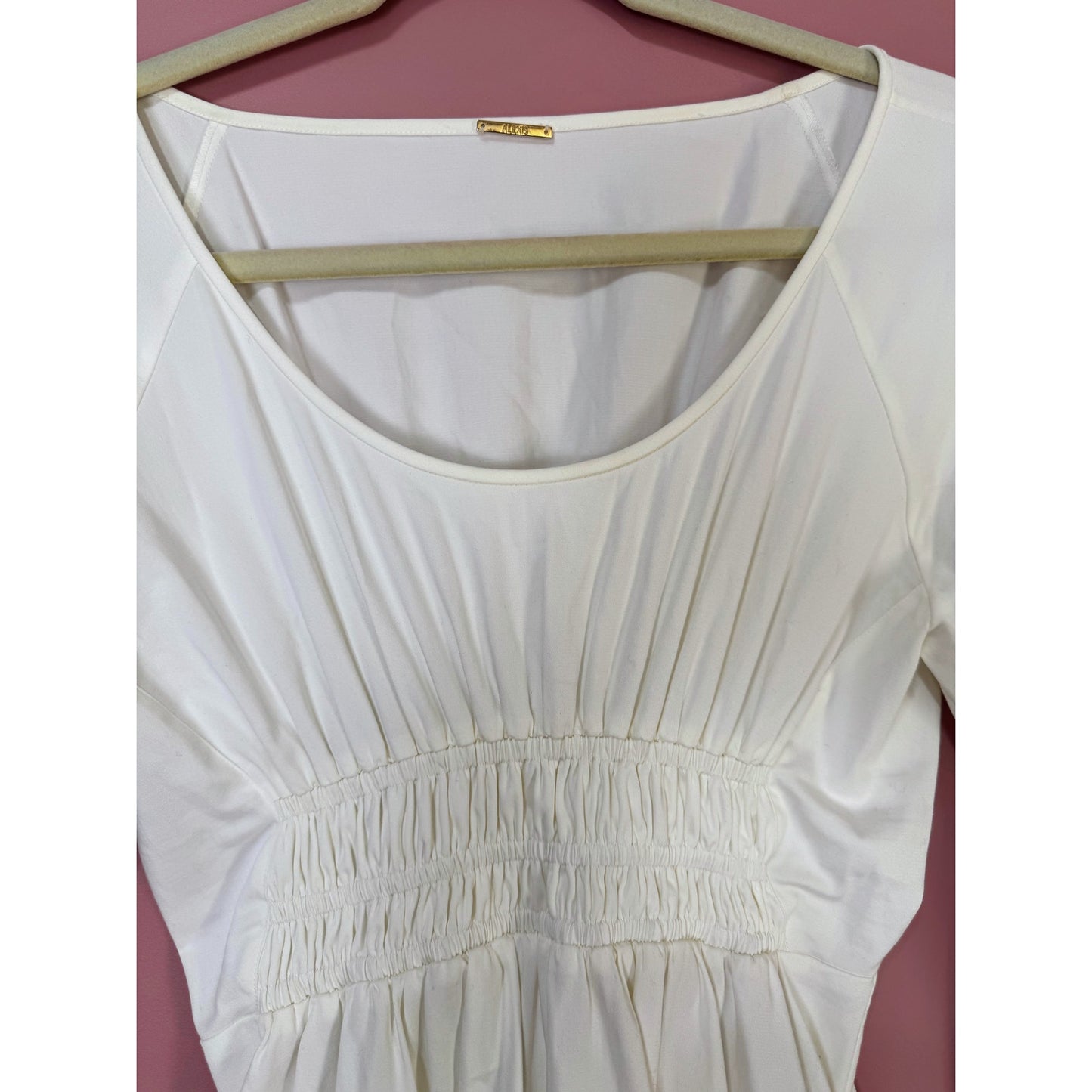 Alexis Sana Cotton-Blend Poplin Mini Dress Size Small