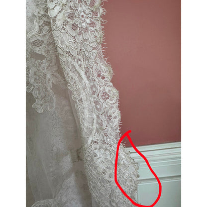 Maggie Sottero Bronwyn Wedding Gown Lace Size 12