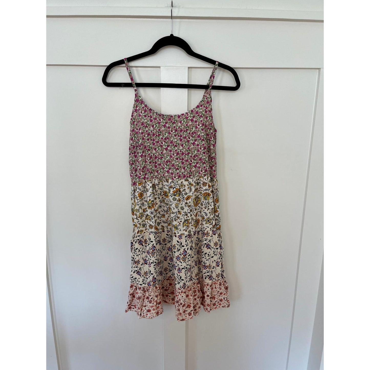 NEW NWT Jaded Gypsy Patchwork Dreams Mini Dress JG-115 Size S/M