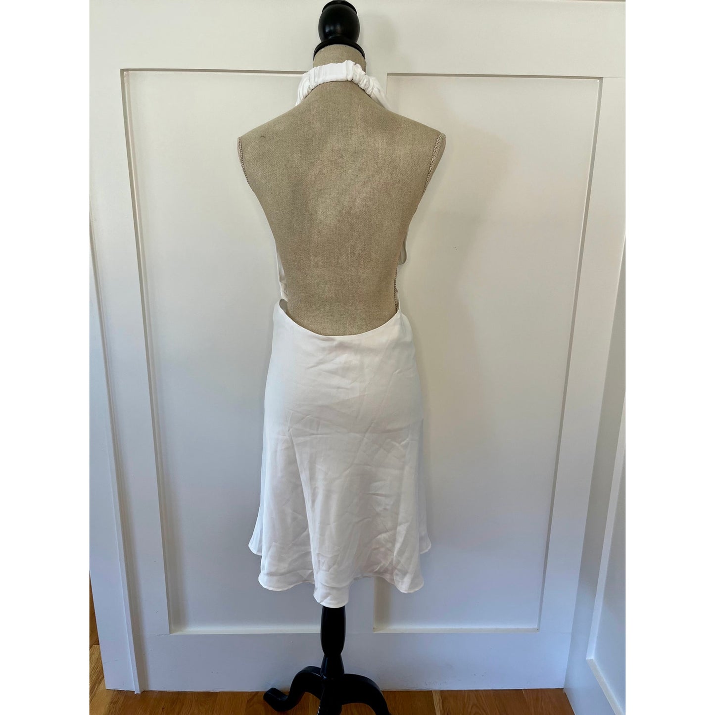 Show Me Your Mumu Jasmine Halter Mini Dress White Size XL