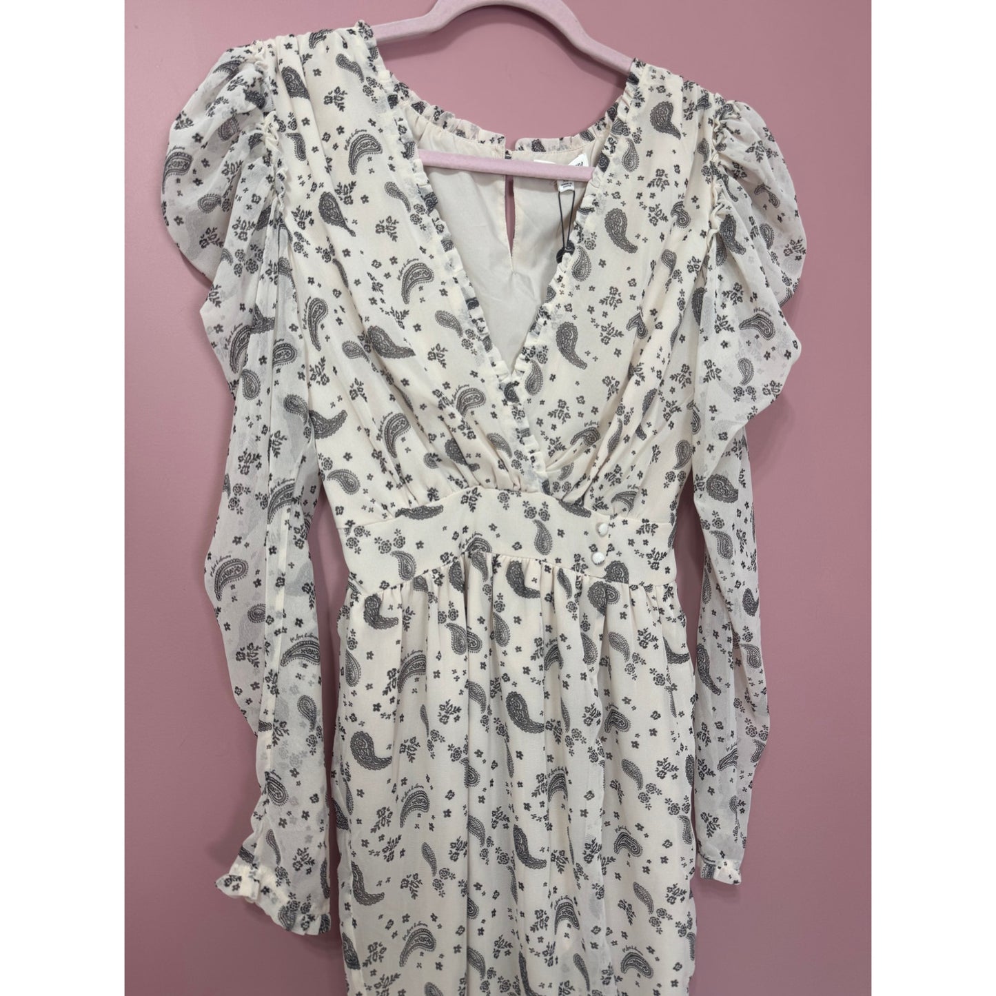 NEW NWT For Love & Lemons Paisley Midi Dress Size XS