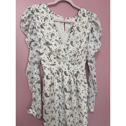 NEW NWT For Love & Lemons Paisley Midi Dress Size XS