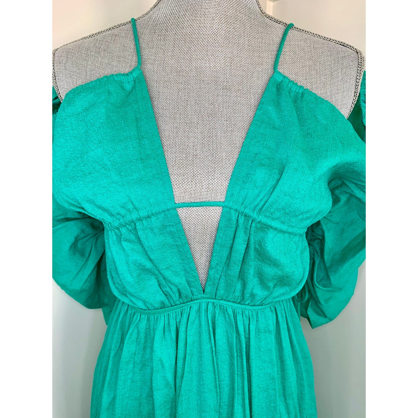 Cult Gaia Charlize Dress in Erba Medium 3/4 Sleeve Cutout Lined Pockets Party