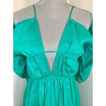 Cult Gaia Charlize Dress in Erba Medium 3/4 Sleeve Cutout Lined Pockets Party