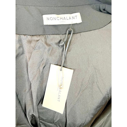 NONChalant Label Leah Blazer in Black Small Single Button Pocket‎ Front Formal