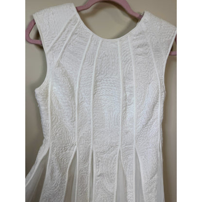 NEW NWT Aje. Soleil Lace Mini Dress White US Size 4