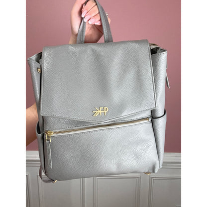Freshly Picked Stone Mini Classic Bag Gray
