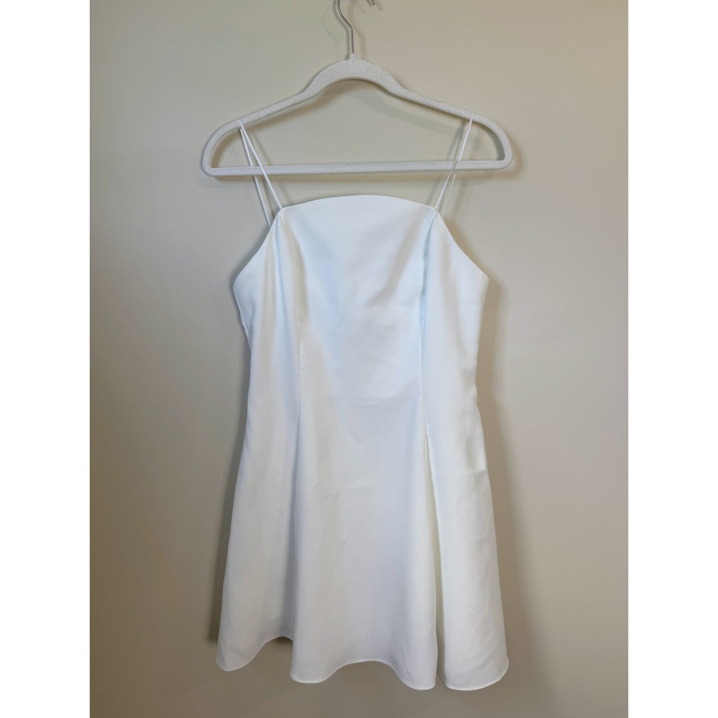 NEW NWT Amanda Uprichard Romilly Mini Dress White Size Medium