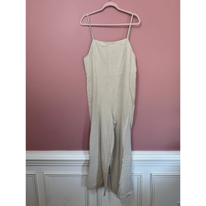 NEW NWT Rhythm Classic Linen Jumpsuit Size 12/Large