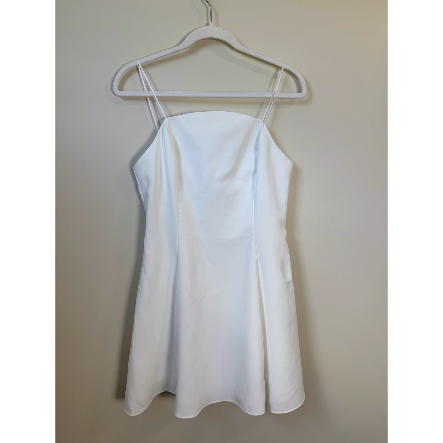 NEW NWT Amanda Uprichard Romilly Mini Dress White Size Medium