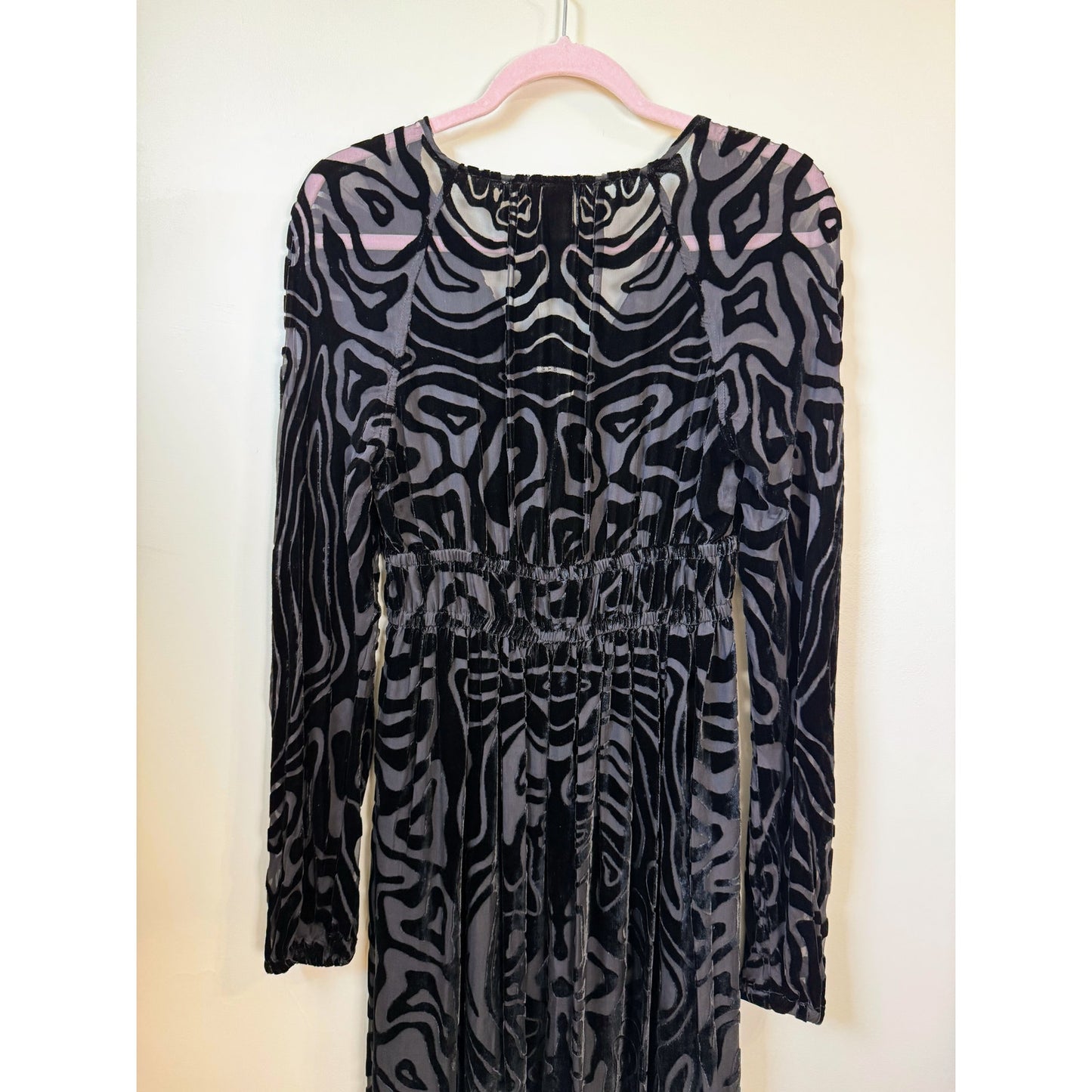 NEW NWT Ulla Johnson Elora Dress Black Midi Dress Size 4