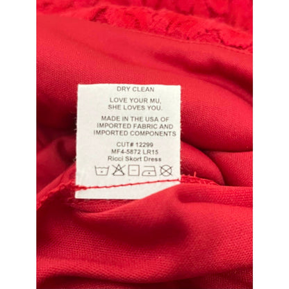 NEW NWT Show Me Your Mumu Ricci Skort Dress Red Lace Size Medium