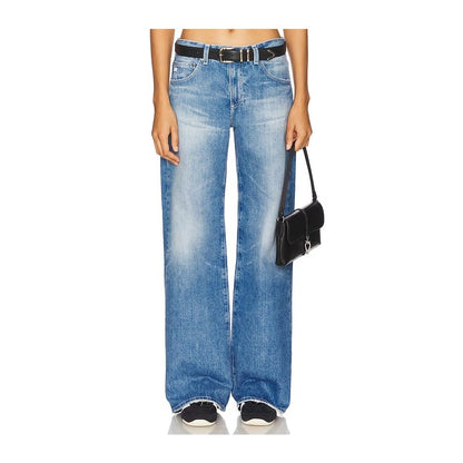 NEW NWT AG Adriano Goldschmeid Adria Low-Rise Wide Leg Jeans in Flashback Size 30