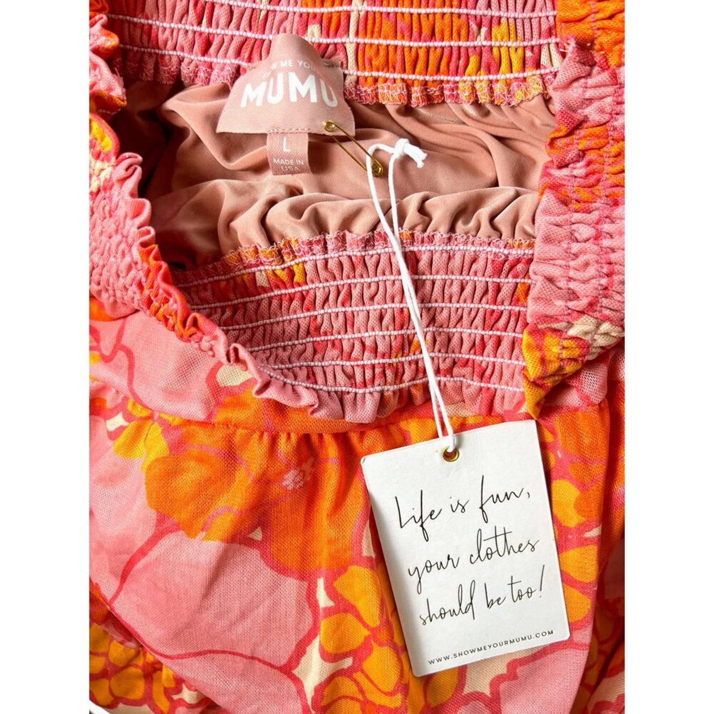 Show‎ Me Your Mumu Velma Mini Skirt Retro Garden Mesh Large Floral Lined Stretch