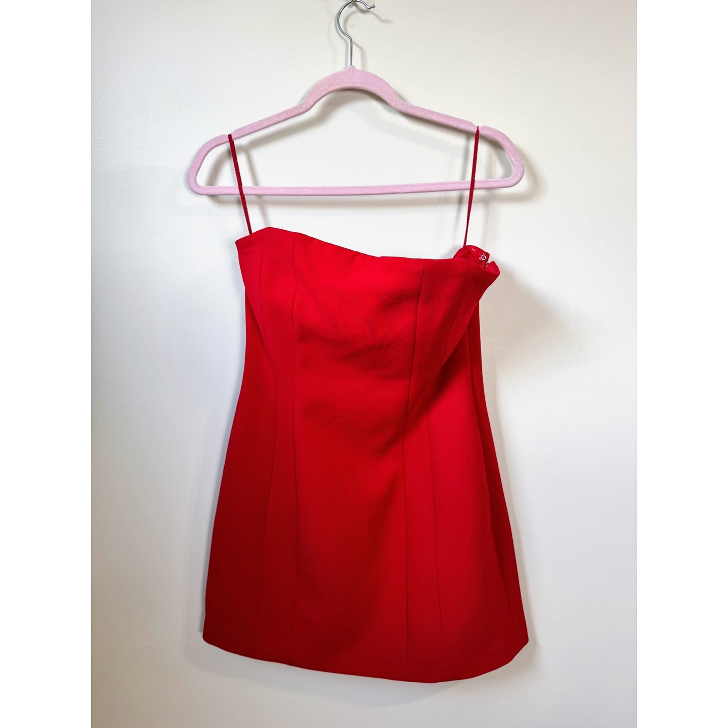 NEW NWT A.L.C. Elsie Mini Dress in Real Red Size 4