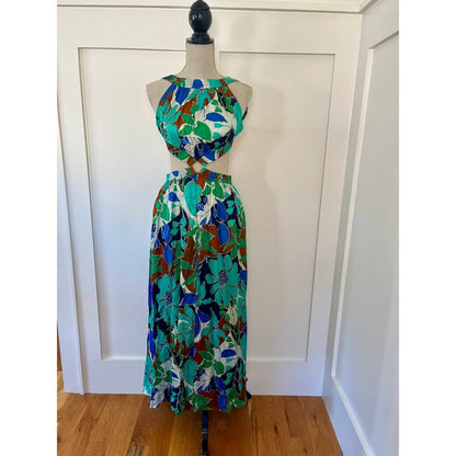 Cult Gaia Theia Dress Botanic Aqua Size‎ XS