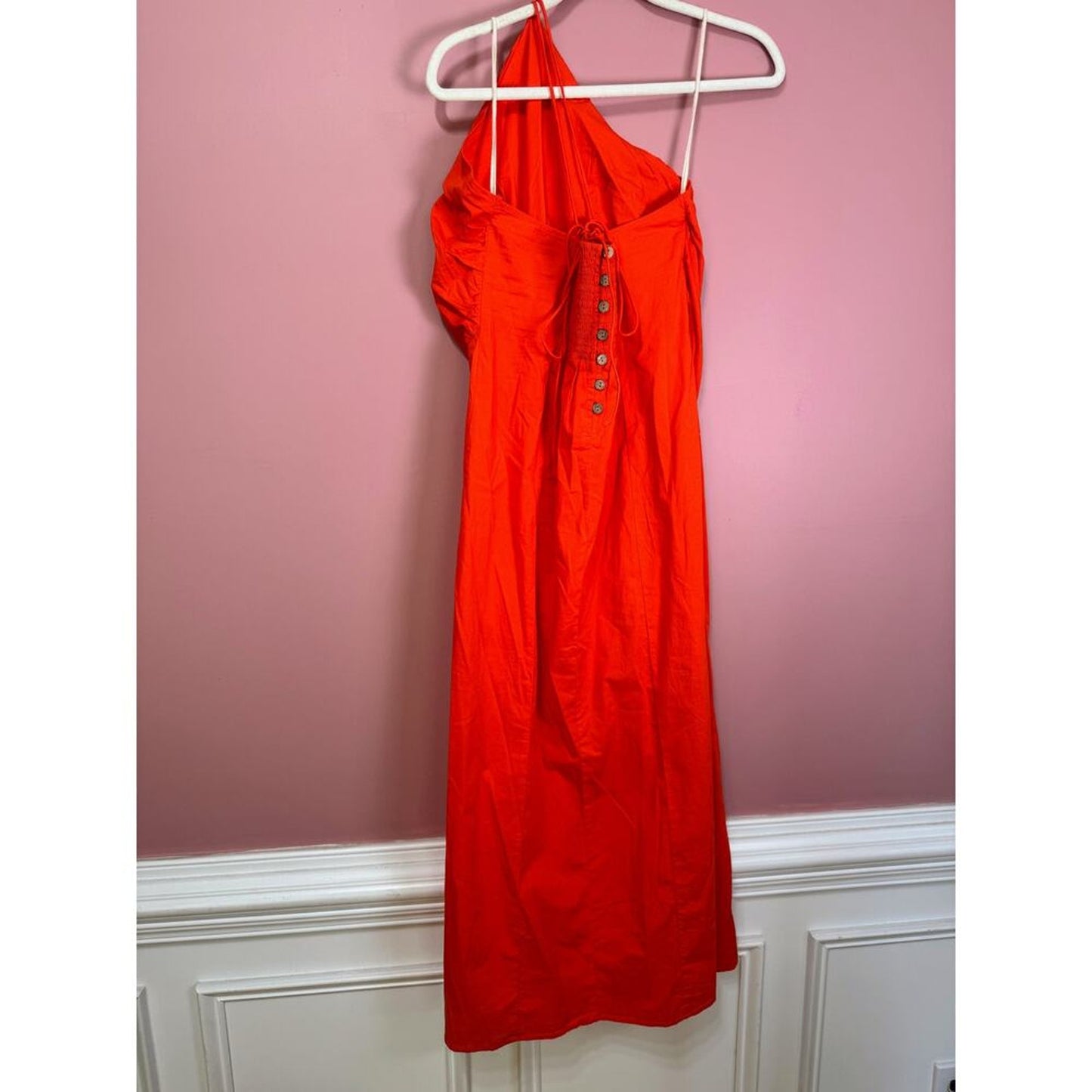 Free‎ People Red Maia Midi Dress Size Large