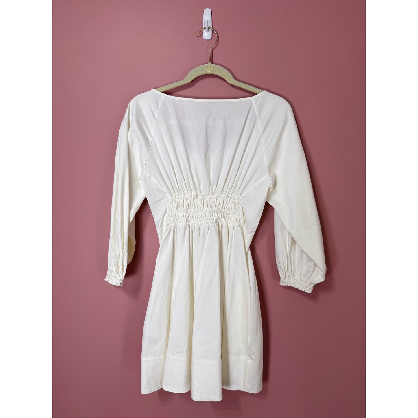 Alexis Sana Cotton-Blend Poplin Mini Dress Size Small