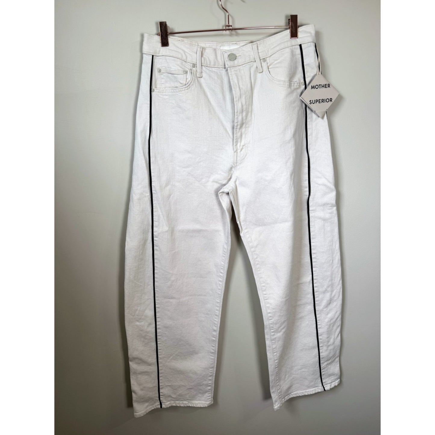 NEW NWT MOTHER Half-Piped Ankle Jean in Act Natural Size 31