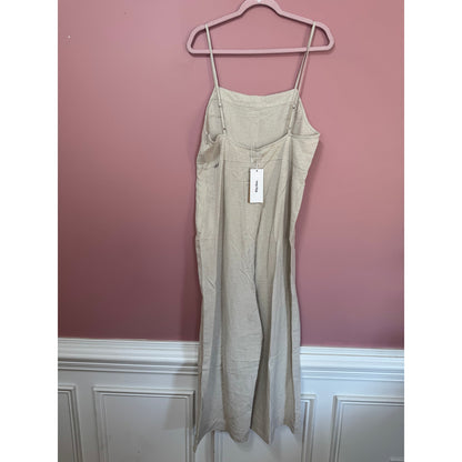 NEW NWT Rhythm Classic Linen Jumpsuit Size 12/Large