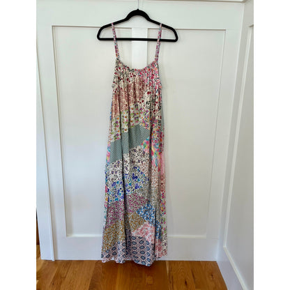 NEW NWT Jaded Gypsy Patchwork Dreams Maxi Dress JG-116 Size S/M