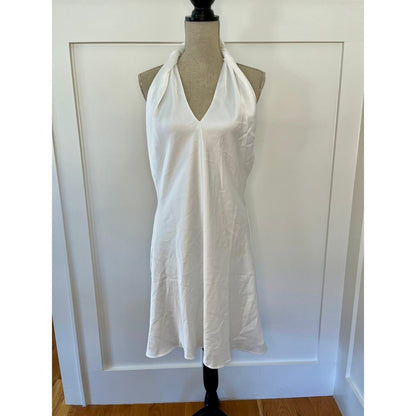 Show Me Your Mumu Jasmine Halter‎ Mini Dress White Size XL