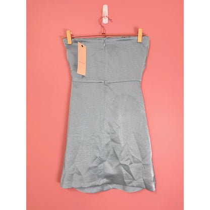 Bec + Bridge Symone Strapless Mini Dress in Sea Spray Size 2