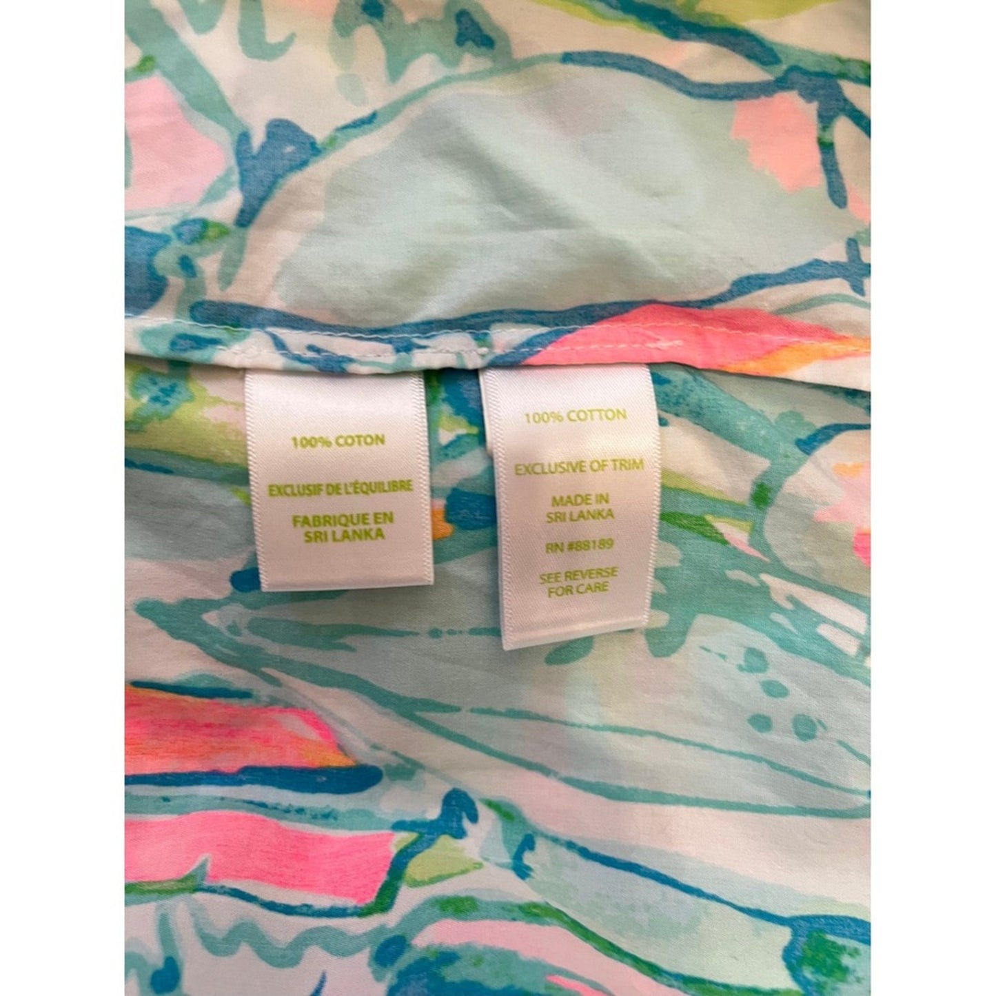 Lilly Pulitzer Off The Shoulder Dress Sailboat Print Tassel Trim Size M