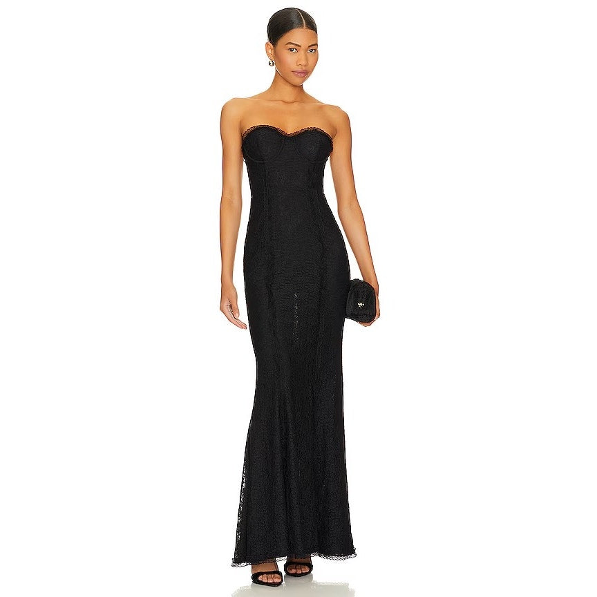 Majorelle Mari Elena Gown in Black Large