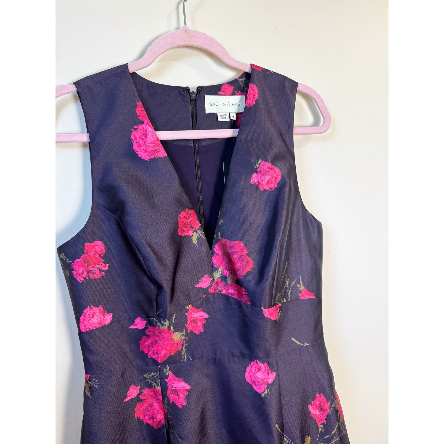 NEW NWT Sachin + Babi Rori Tiered Sleeveless Floral Print Dress Size 8