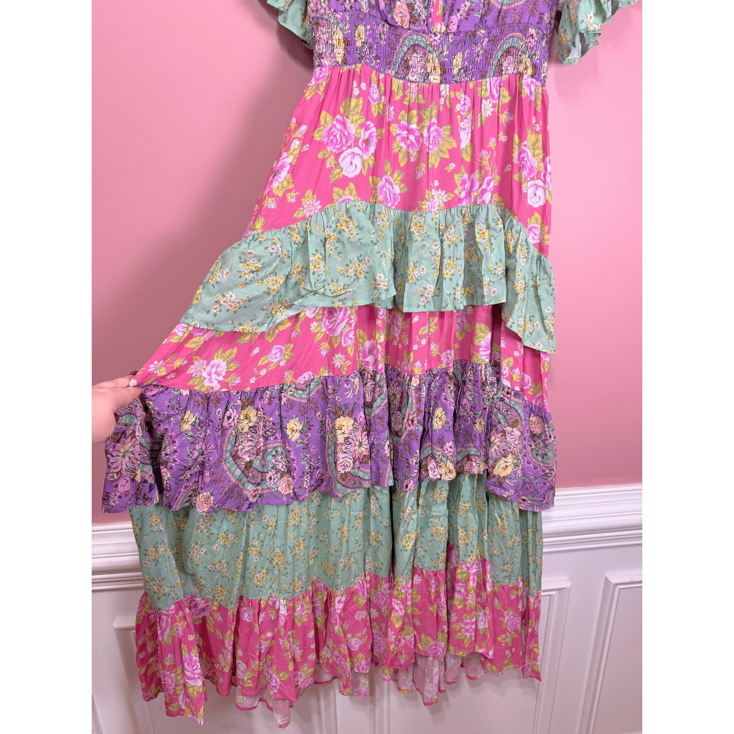 Spell x Spell And The Gypsy Collective Melody Ra-Ra Gown Size XS
