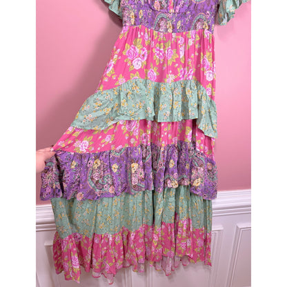 Spell x Spell And The Gypsy Collective Melody Ra-Ra Gown Size XS
