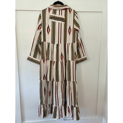 NEW NWT Jaded Gypsy Southwest Sunset Duster Maxi Dress Size S/M