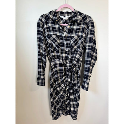 NEW NWT Veronica Beard Sierra Flannel Midi Dress Size 2